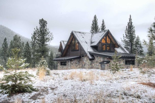 nco Innovations, Interior Design, Exterior Design, Exterior Lighting, Snowy Home